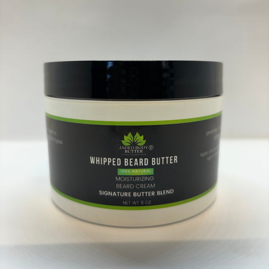 8 OZ Whipped Beard Butter – Beard Moisturizer & Conditioning Cream - Jaded Body Butter, LLC | Natural Skin Moisturizers