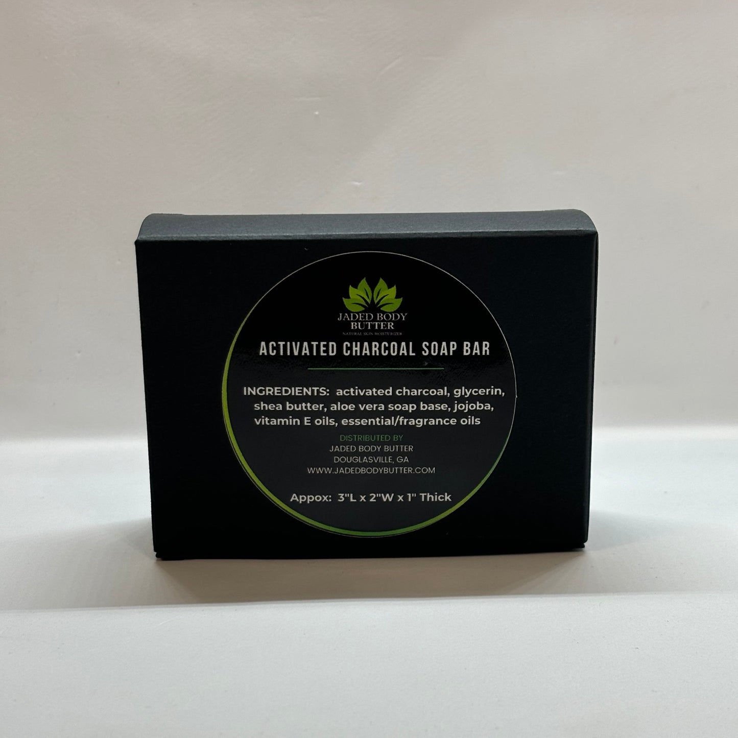 Solitary Heart, Activated Charcoal Soap - Jaded Body Butter, LLC | Natural Skin Moisturizers