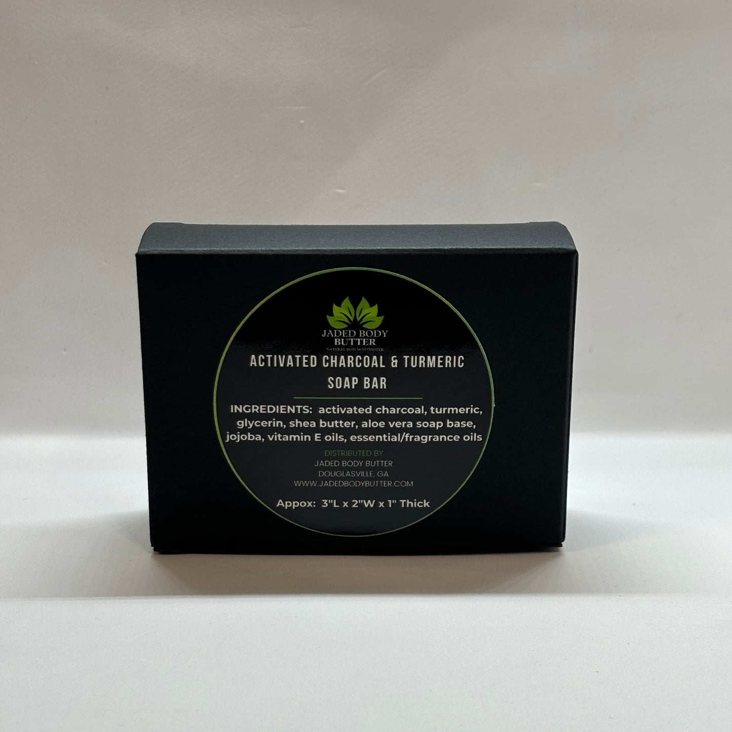 Activated Charcoal & Turmeric Cleansing Soap, Oval
