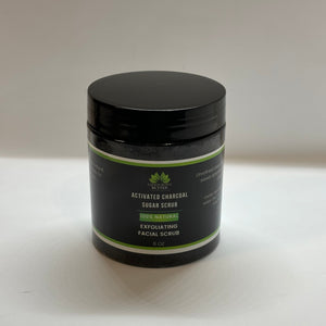 Activated Charcoal Facial & Body Sugar Scrub