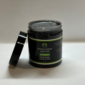 Activated Charcoal Facial & Body Sugar Scrub