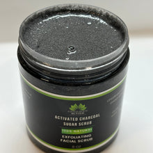 Load image into Gallery viewer, Activated Charcoal Facial &amp; Body Sugar Scrub