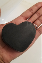 Load image into Gallery viewer, PRIVATE LABEL, Solitary Heart, Activated Charcoal Soap, Solid Soap Bar, Gift Set, Wedding, Birthday, Bridal Shower, Baby shower, Special Occasion