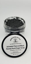 Load image into Gallery viewer, Activated Charcoal Facial Sugar Scrub, Skin Moisturizer, Exfoliating Scrub, Skin Exfoliating, Body Scrub, Face Scrub, Multiple Scent Scrub