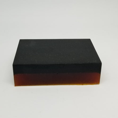 Activated charcoal & Turmeric cleansing bar, solid square soap bar, multiple scents