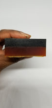 Load image into Gallery viewer, Activated charcoal &amp; Turmeric cleansing bar, solid square soap bar, multiple scents