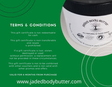 Load image into Gallery viewer, Jaded Body Butter Digital Gift Card