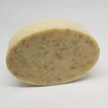 Load image into Gallery viewer, Oval Honey Oatmeal Cleansing Soap, oval soap bar, multiple scents, unscented, men&#39;s scents, women scents