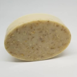 Oval Honey Oatmeal Cleansing Soap, oval soap bar, multiple scents, unscented, men's scents, women scents