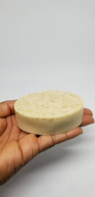 Load image into Gallery viewer, Oval Honey Oatmeal Cleansing Soap, oval soap bar, multiple scents, unscented, men&#39;s scents, women scents