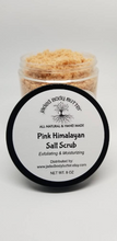 Load image into Gallery viewer, PRIVATE LABEL, Pink Himalayan Salt Scrub, Salt Scrub, Skin Moisturizer, Exfoliating Scrub, Exfoliating, Body Scrub, Face Scrub