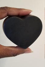 Load image into Gallery viewer, Solitary Heart Activated Charcoal Soap, Solid Bar, Oily Skin, Detox Soap